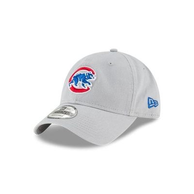 Chicago Cubs Gorra | New Era MLB Core Classic 9twenty Adjustable Cap Mexico - Grises